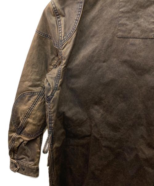 Denim & Supply Ralph Lauren（デニム＆サプライ ラルフローレン）Denim & Supply Ralph Lauren (デニム＆サプライ ラルフローレン) コーティングコットン ファティーグジャケット ブラウン サイズ:Mの古着・服飾アイテム