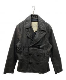 RALPH LAUREN（ラルフローレン）の古着「コーティングPコート」｜ブラック