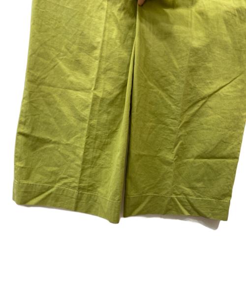 DRIES VAN NOTEN（ドリスヴァンノッテン）DRIES VAN NOTEN (ドリスヴァンノッテン) パンツ グリーン サイズ:48の古着・服飾アイテム