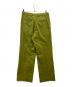 DRIES VAN NOTEN (ドリスヴァンノッテン) パンツ グリーン サイズ:48：8000円