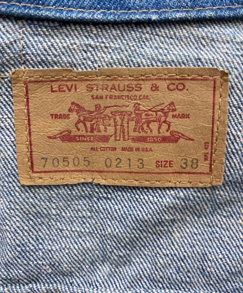 LEVI'S（リーバイス）LEVI'S (リーバイス) 80’s 4thデニムジャケット インディゴ サイズ:38の古着・服飾アイテム