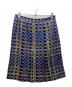 BURBERRY LONDON（バーバリーロンドン）の古着「シルク混スカート」｜ネイビー