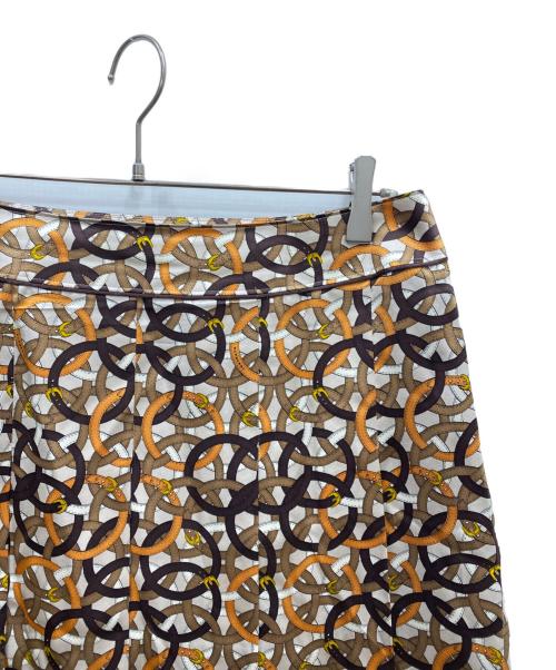 BURBERRY LONDON（バーバリーロンドン）BURBERRY LONDON (バーバリーロンドン) 総柄スカート ベージュ サイズ:46の古着・服飾アイテム