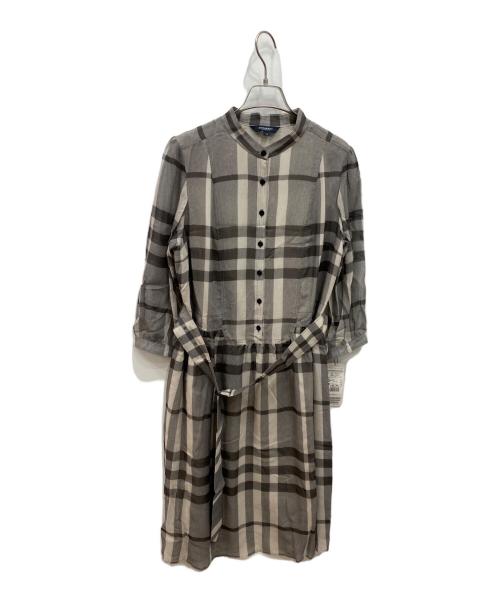 BURBERRY LONDON（バーバリーロンドン）BURBERRY LONDON (バーバリーロンドン) ワンピース グレー サイズ:44の古着・服飾アイテム