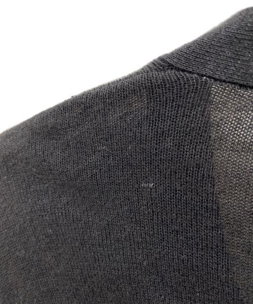 LAD MUSICIAN（ラッドミュージシャン）LAD MUSICIAN (ラッドミュージシャン) フラワー刺繍 ニットカーディガン ブラック サイズ:44の古着・服飾アイテム