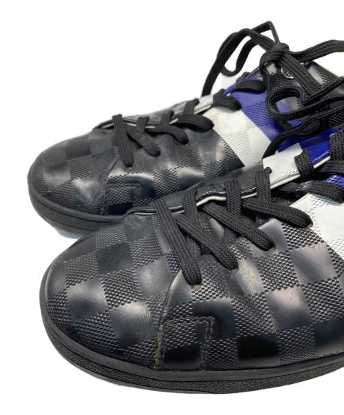 LOUIS VUITTON（ルイ ヴィトン）LOUIS VUITTON (ルイ ヴィトン) ダミエアンフィニ ローカットスニーカー ブラック サイズ:8 1/2の古着・服飾アイテム