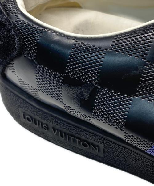 LOUIS VUITTON（ルイ ヴィトン）LOUIS VUITTON (ルイ ヴィトン) ダミエアンフィニ ローカットスニーカー ブラック サイズ:8 1/2の古着・服飾アイテム