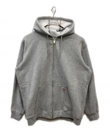 CarHartt（カーハート）の古着「ジップアップパーカー」｜グレー