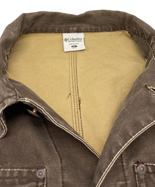 Columbia（コロンビア）Columbia (コロンビア) カバーオール ブラウン サイズ:XLの古着・服飾アイテム