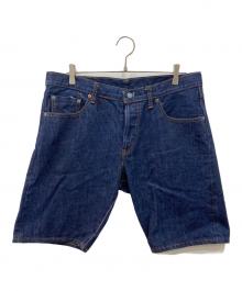 MOMOTARO JEANS（桃太郎ジーンズ）の古着「ハーフデニムパンツ」｜インディゴ