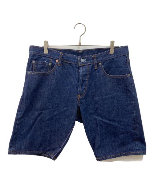 MOMOTARO JEANS（桃太郎ジーンズ）MOMOTARO JEANS (桃太郎ジーンズ) ハーフデニムパンツ インディゴ サイズ:36の古着・服飾アイテム