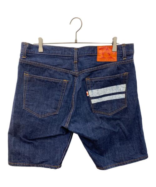 MOMOTARO JEANS（桃太郎ジーンズ）MOMOTARO JEANS (桃太郎ジーンズ) ハーフデニムパンツ インディゴ サイズ:36の古着・服飾アイテム