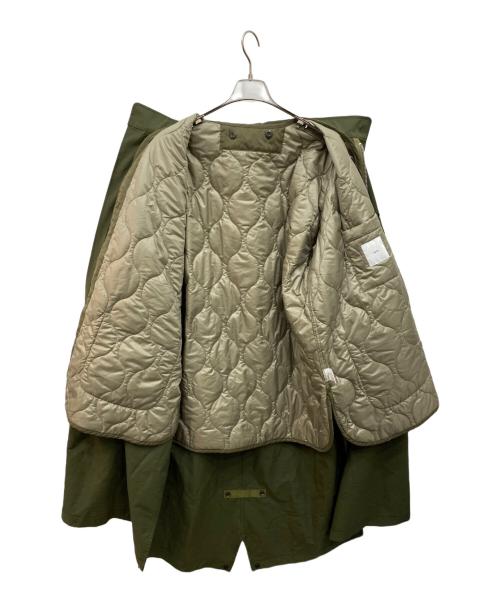 Lui's（ルイス）Lui's (ルイス) ライナー付モッズコート カーキ サイズ:Mの古着・服飾アイテム