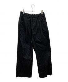MAISON SPECIAL×Dickies（メゾンスペシャル×ディッキーズ）の古着「パンツ」｜ブラック