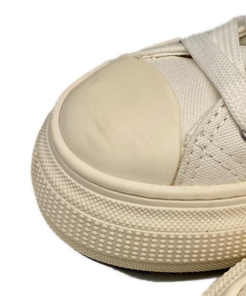 DSQUARED2（ディースクエアード）DSQUARED2 (ディースクエアード) ベルリン キャンバススニーカー ホワイト サイズ:35の古着・服飾アイテム