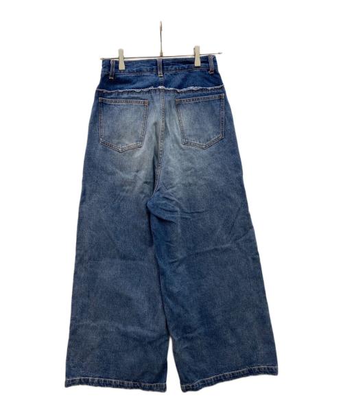 MAISON SPECIAL（メゾンスペシャル）MAISON SPECIAL (メゾンスペシャル) Double Waist Baggy Denim インディゴ サイズ:36の古着・服飾アイテム