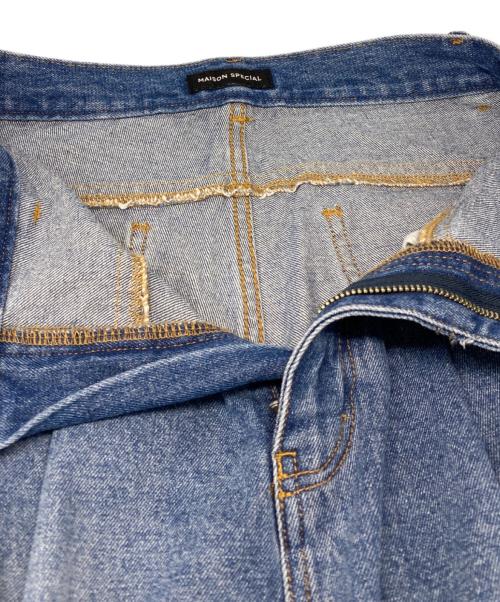 MAISON SPECIAL（メゾンスペシャル）MAISON SPECIAL (メゾンスペシャル) Double Waist Baggy Denim インディゴ サイズ:36の古着・服飾アイテム