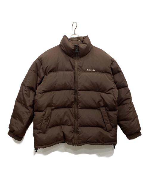 BITCH（ビッチ）BITCH (ビッチ) ダウンジャケット ブラウン サイズ:Lの古着・服飾アイテム