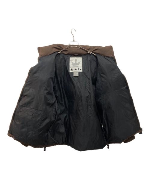 BITCH（ビッチ）BITCH (ビッチ) ダウンジャケット ブラウン サイズ:Lの古着・服飾アイテム