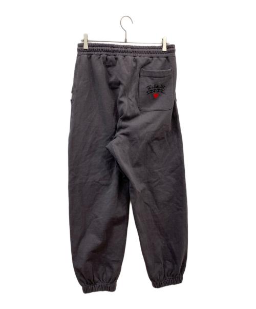 thisisneverthat（ディスイズネバーザット）thisisneverthat (ディスイズネバーザット) T.S.N. Heart Sweatpant グレー サイズ:Lの古着・服飾アイテム