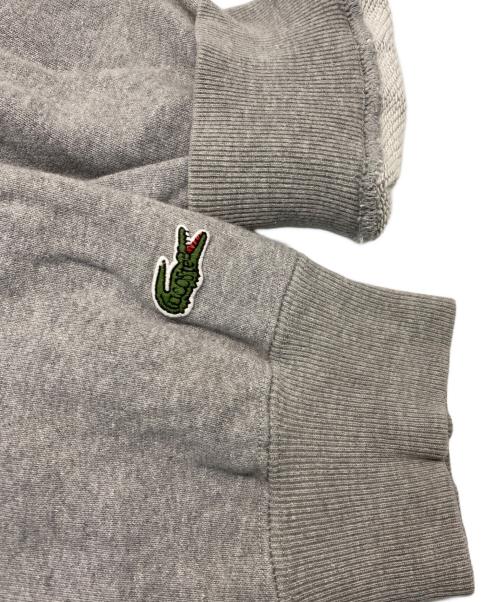 LACOSTE（ラコステ）LACOSTE (ラコステ) ロゴプイントスウェット グレー サイズ:Lの古着・服飾アイテム