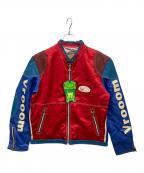 DIESELディーゼル）の古着「ジャケット」｜レッド×ブルー