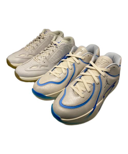 NIKE（ナイキ）NIKE (ナイキ) Jordan Tatum 4、Air Jordan11 RTR LOW IE WT AP ホワイト×ブルー サイズ:27㎝の古着・服飾アイテム