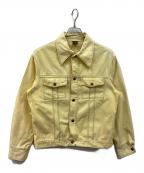 Mannish Jeansマニッシュジーンズ）の古着「70’s ウエスタンジャケット」｜イエロー