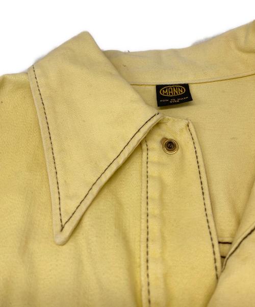 Mannish Jeans（マニッシュジーンズ）Mannish Jeans (マニッシュジーンズ) 70’s ウエスタンジャケット イエロー サイズ:不明　。。。。の古着・服飾アイテム