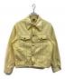 Mannish Jeans（マニッシュジーンズ）の古着「70’s ウエスタンジャケット」｜イエロー