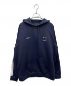 F.C.R.B.エフシーレアルブリストル）の古着「TRAINING TRACK HOODIE」｜ネイビー