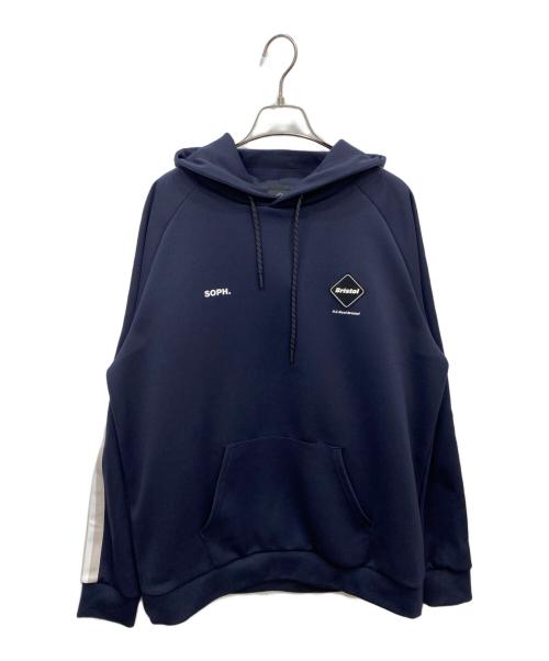 F.C.R.B.（エフシーレアルブリストル）F.C.R.B. (エフシーレアルブリストル) TRAINING TRACK HOODIE ネイビー サイズ:XLの古着・服飾アイテム