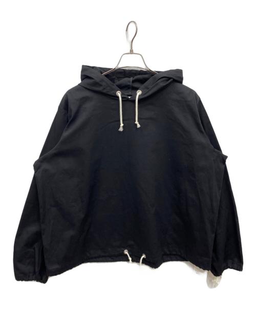 FOUNDOUR（ファウンダ）FOUNDOUR (ファウンダ) OXFORD HOODIE ブラック サイズ:3の古着・服飾アイテム