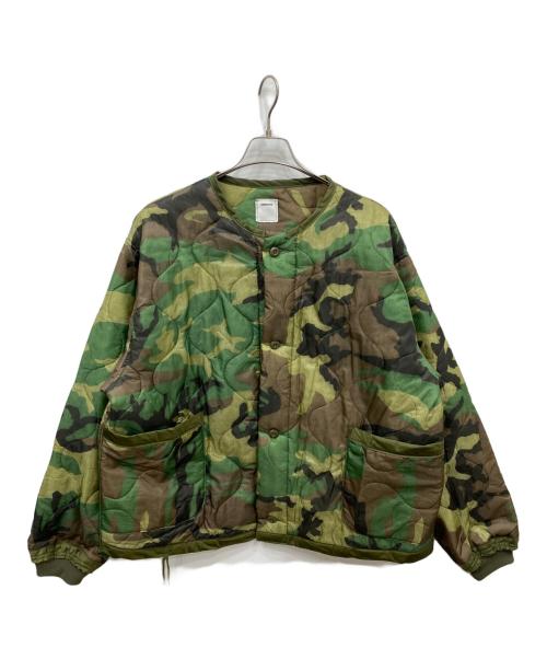 oddment（オッドメント）oddment (オッドメント) QUILTING SHORT JACKET カーキ サイズ:freeの古着・服飾アイテム