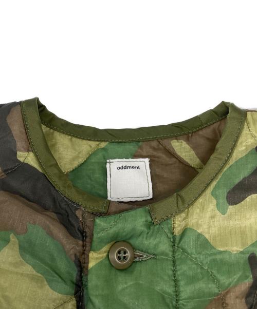 oddment（オッドメント）oddment (オッドメント) QUILTING SHORT JACKET カーキ サイズ:freeの古着・服飾アイテム