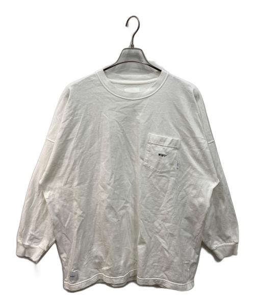 WTAPS（ダブルタップス）WTAPS (ダブルタップス) ポケットカットソー ホワイト サイズ:X03の古着・服飾アイテム