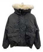 COACHコーチ）の古着「裏ボアショートパーカ」｜ブラック