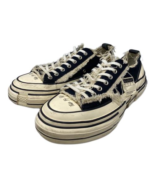 XVESSEL（ヴァネス・ウー）XVESSEL (ヴァネス・ウー) デザインスニーカー ブラック サイズ:27.5㎝の古着・服飾アイテム