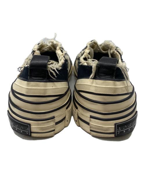 XVESSEL（ヴァネス・ウー）XVESSEL (ヴァネス・ウー) デザインスニーカー ブラック サイズ:27.5㎝の古着・服飾アイテム