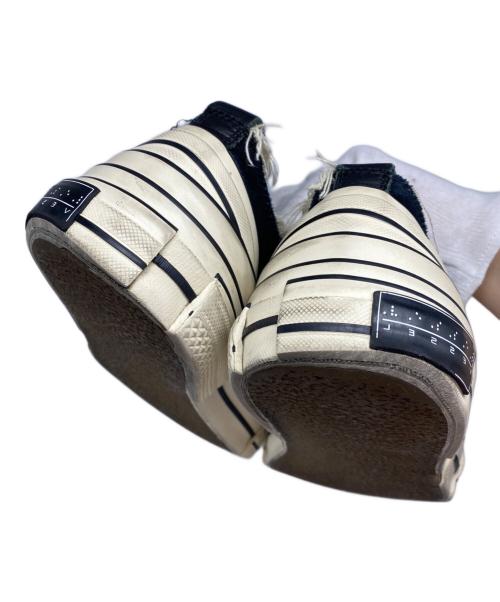 XVESSEL（ヴァネス・ウー）XVESSEL (ヴァネス・ウー) デザインスニーカー ブラック サイズ:27.5㎝の古着・服飾アイテム