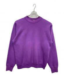 FRUIT OF THE LOOM（フルーツオブザルーム）の古着「ブランクスウェット」｜パープル