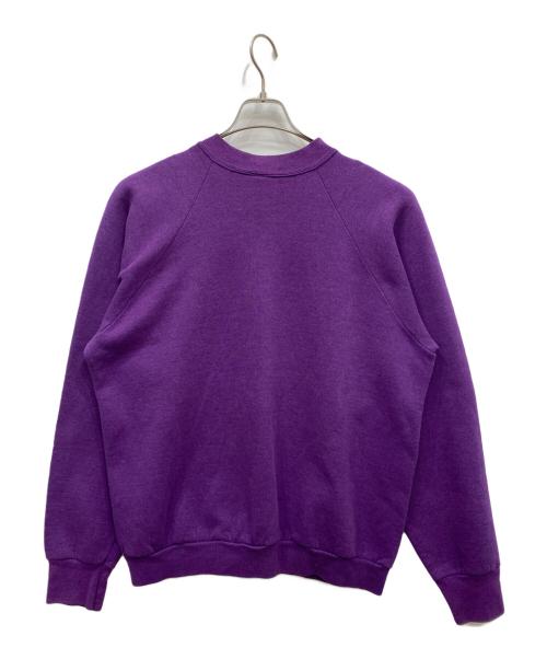 FRUIT OF THE LOOM（フルーツオブザルーム）FRUIT OF THE LOOM (フルーツオブザルーム) ブランクスウェット パープル サイズ:XLの古着・服飾アイテム