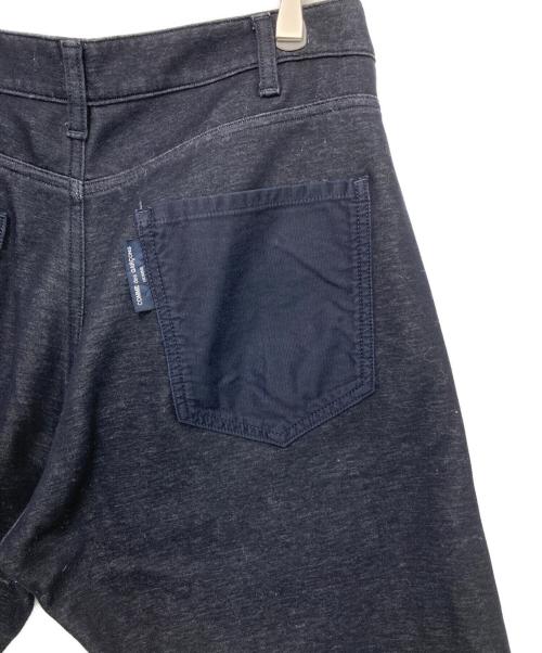 COMME des GARCONS HOMME（コムデギャルソン オム）COMME des GARCONS HOMME (コムデギャルソン オム) ストレートパンツ ネイビー サイズ:Mの古着・服飾アイテム