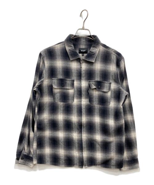 HUF（ハフ）HUF (ハフ) シャツ ブラック サイズ:Ⅿの古着・服飾アイテム