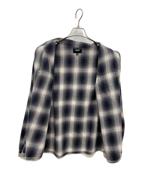 HUF（ハフ）HUF (ハフ) シャツ ブラック サイズ:Ⅿの古着・服飾アイテム
