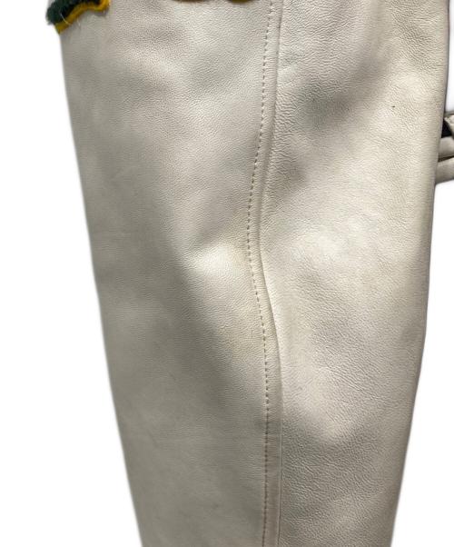 SABIT（サビ）SABIT (サビ) TANOSHINDE ヴァーシティジャケット ブラウン サイズ:Ｍの古着・服飾アイテム