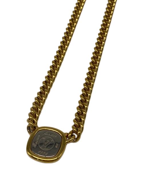 LOUIS VUITTON（ルイ ヴィトン）LOUIS VUITTON (ルイ ヴィトン) ID LV チェーンネックレス ゴールド(色)の古着・服飾アイテム