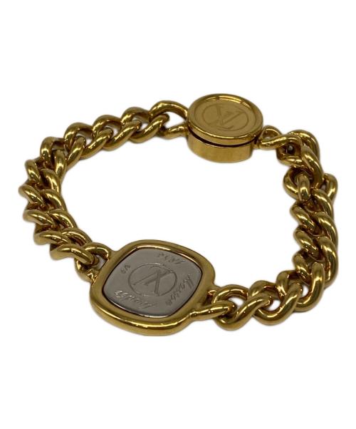 LOUIS VUITTON（ルイ ヴィトン）LOUIS VUITTON (ルイ ヴィトン) ID LV チェーンブレスレット ゴールド(色) サイズ:約16㎝の古着・服飾アイテム