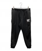 NEIGHBORHOODネイバーフッド）の古着「JERSEY/E-PT トラックパンツ」｜ブラック