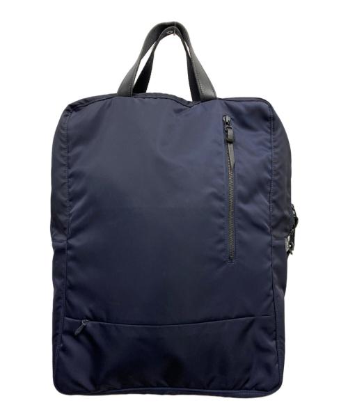 nanamica（ナナミカ）nanamica (ナナミカ) SLOWEAR (スロウウェア) リュック ネイビーの古着・服飾アイテム